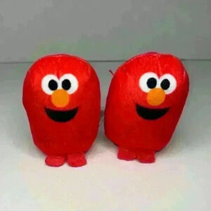 Sesame‎ Street - Two Podpals - Elmo - 3" Mini Plush